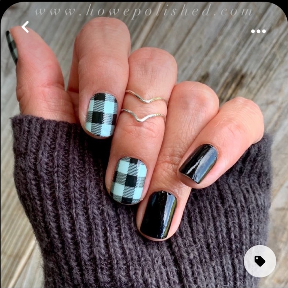 *Retired* Color Street: Plaid About You | Fall Winter Preppy Clear Overlay - Picture 5 of 9